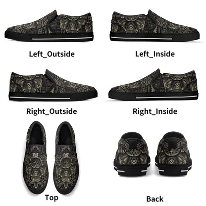 Zapatos DAZ Premium de goma sin cordones para hombre