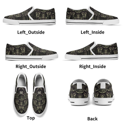 Zapatos DAZ Premium de goma sin cordones para hombre