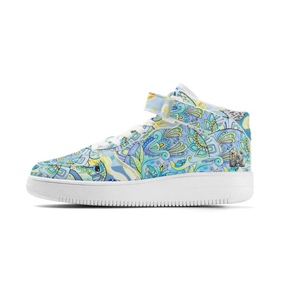 Zapatillas altas DAZ Premium de piel para mujer