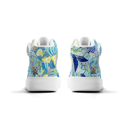 Zapatillas altas DAZ Premium de piel para mujer