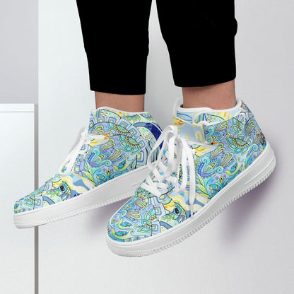 Zapatillas altas DAZ Premium de piel para mujer