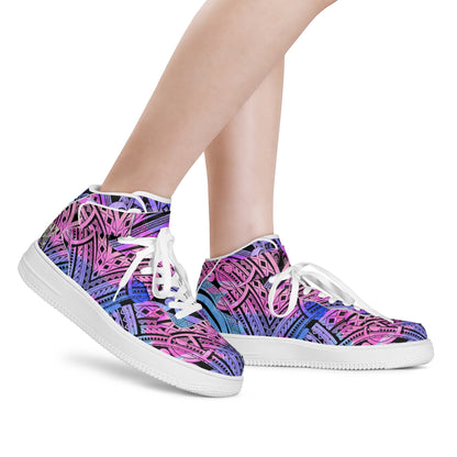 Zapatillas altas DAZ Premium de piel para mujer