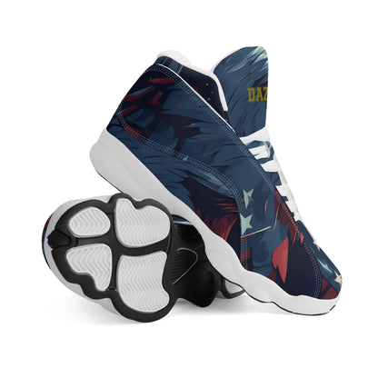 Zapatillas de baloncesto DAZ de cuero sintético para hombre