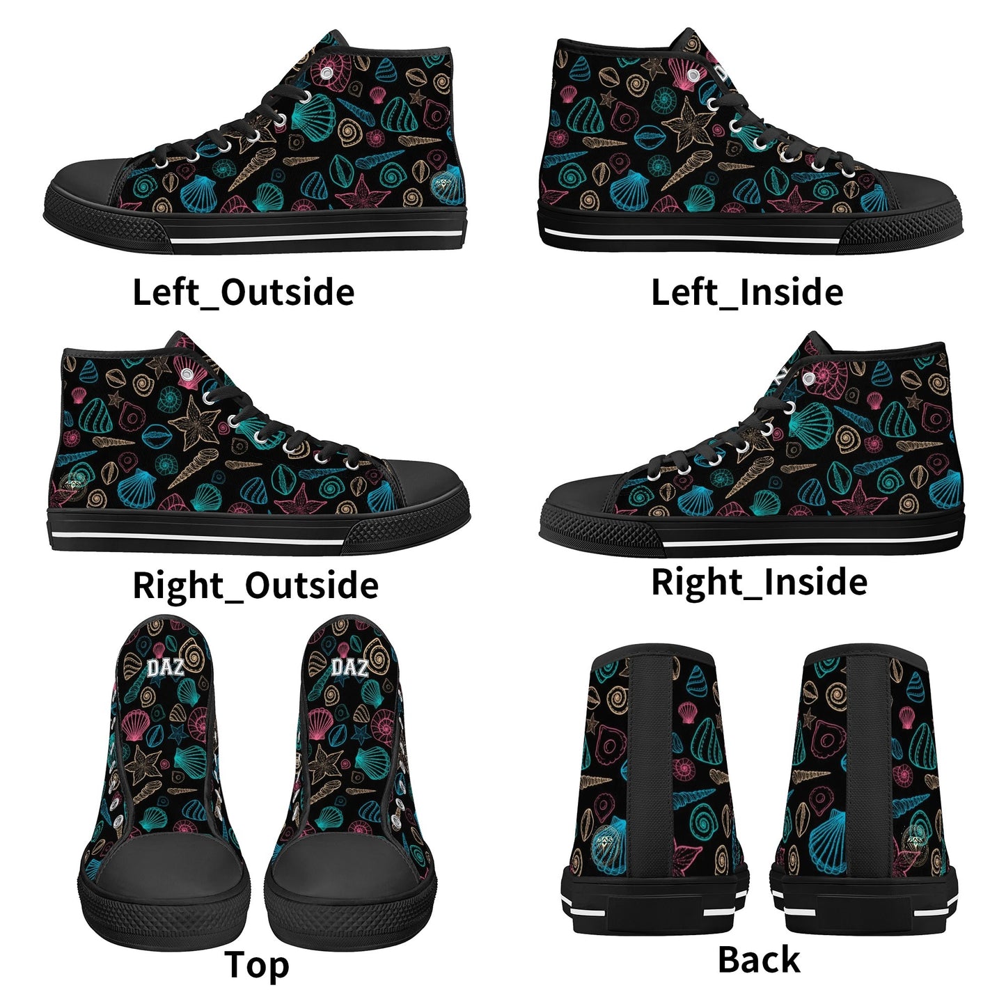 Zapatillas altas DAZ para mujer