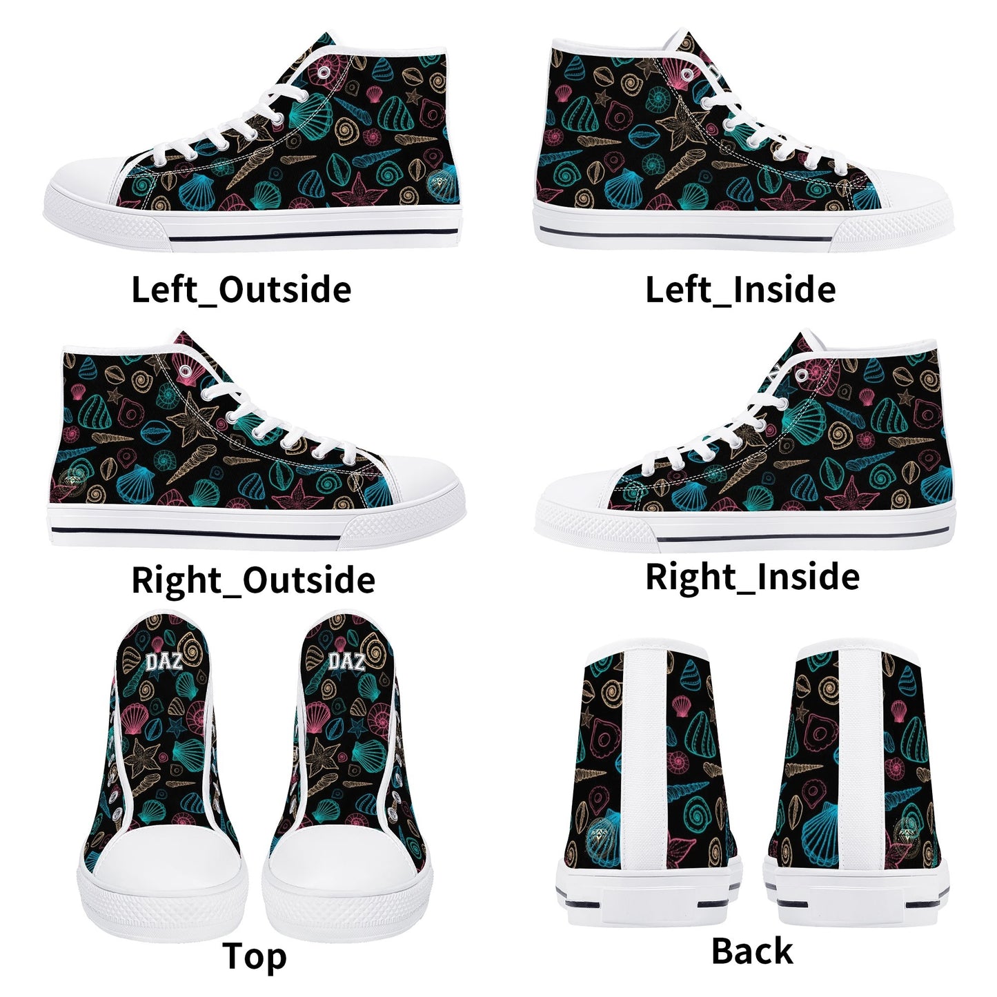 Zapatillas altas DAZ para mujer