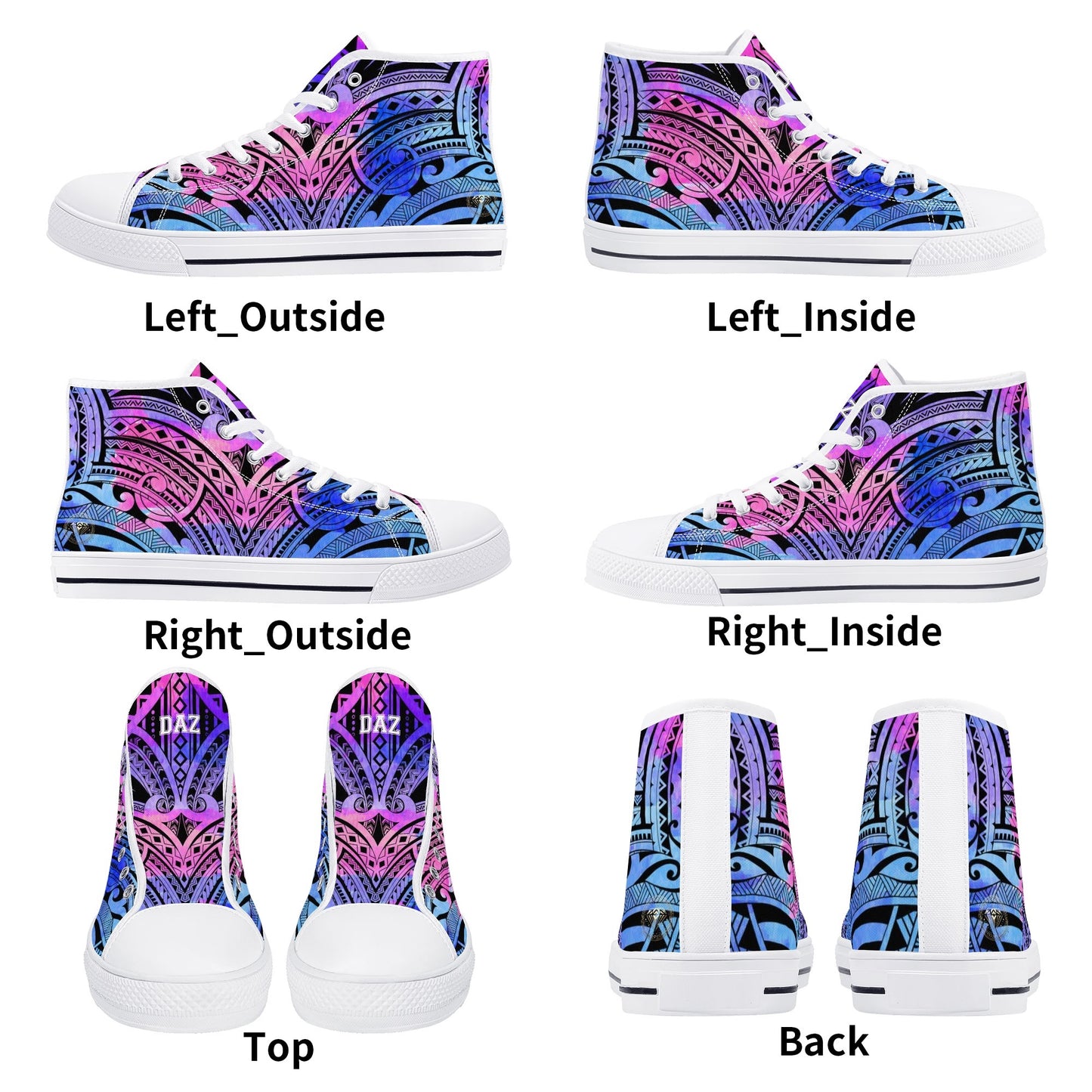 Zapatillas altas DAZ para mujer