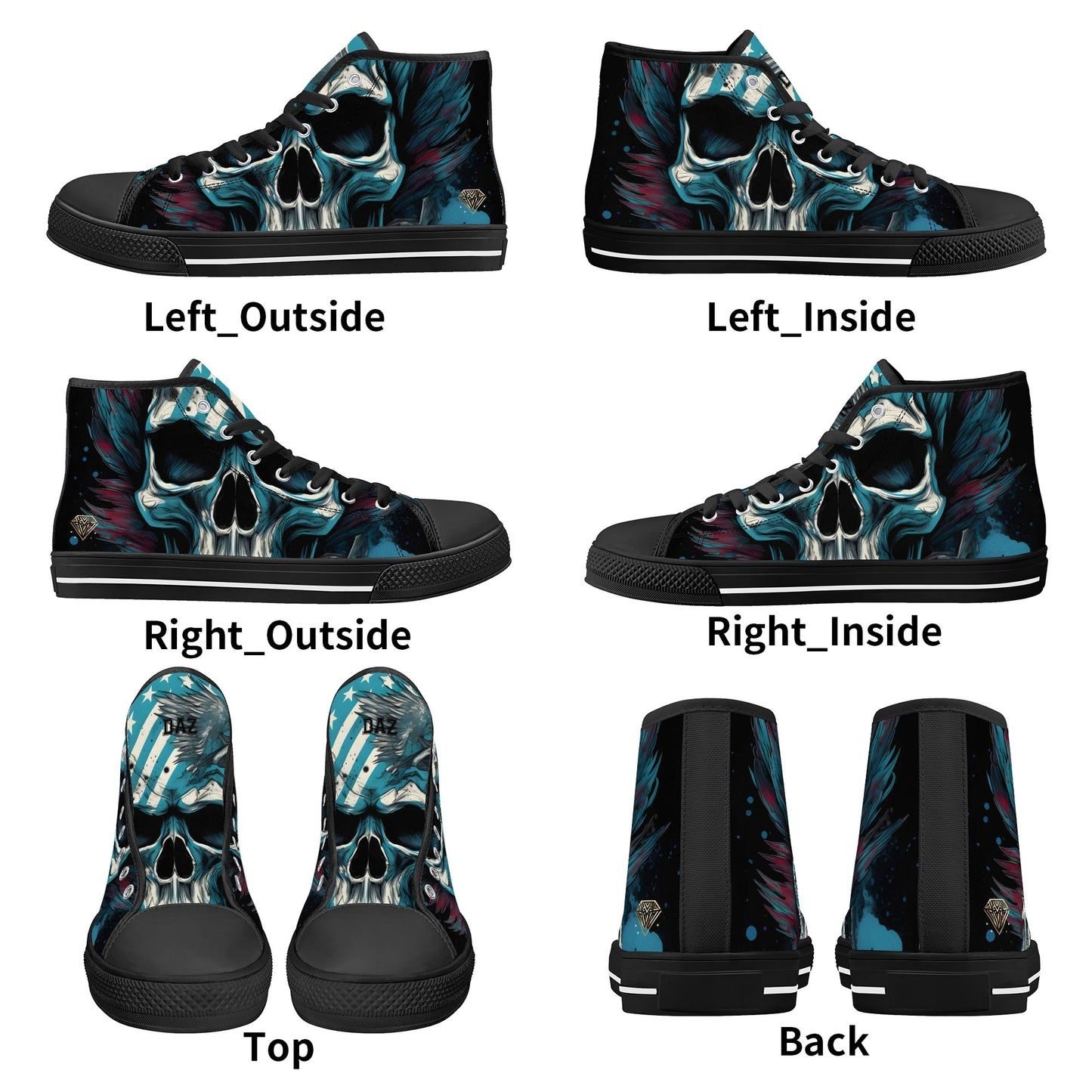 Zapatillas altas DAZ para hombre