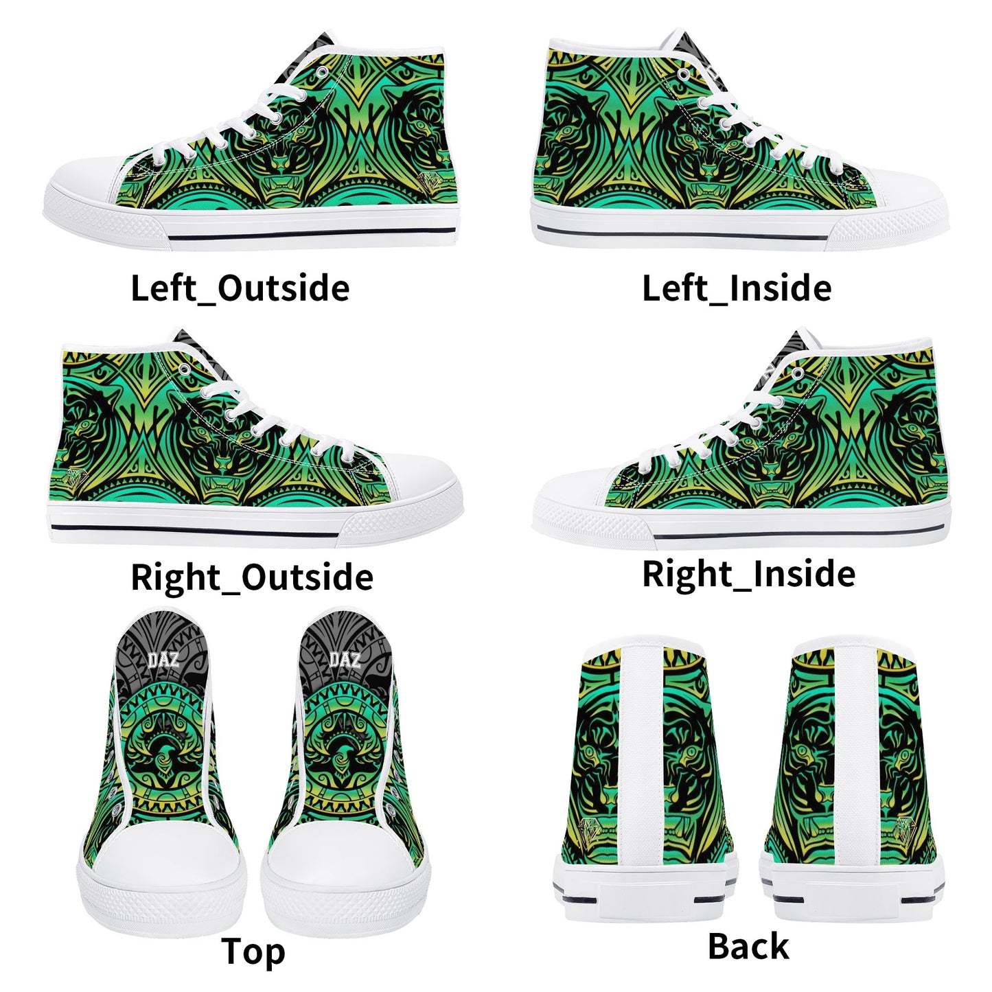 Zapatillas altas DAZ para hombre