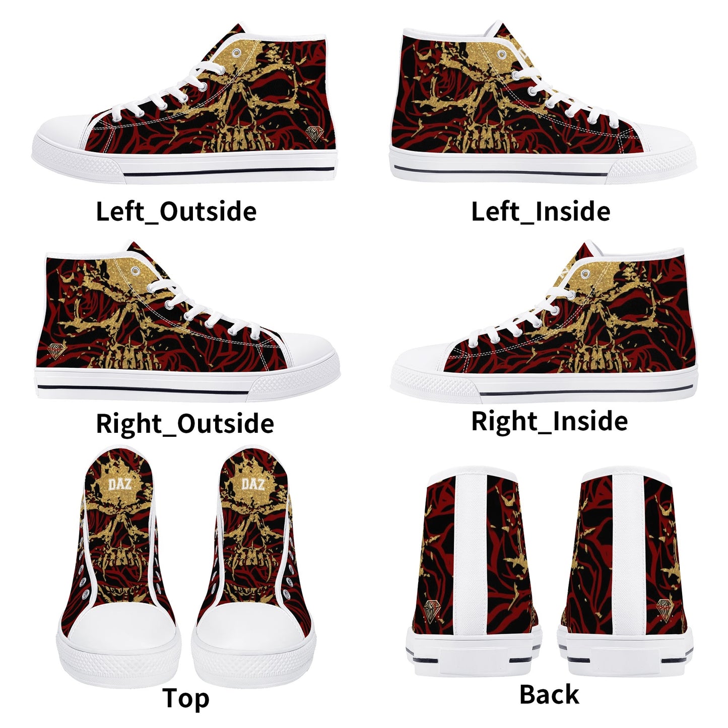 Zapatillas altas DAZ para hombre