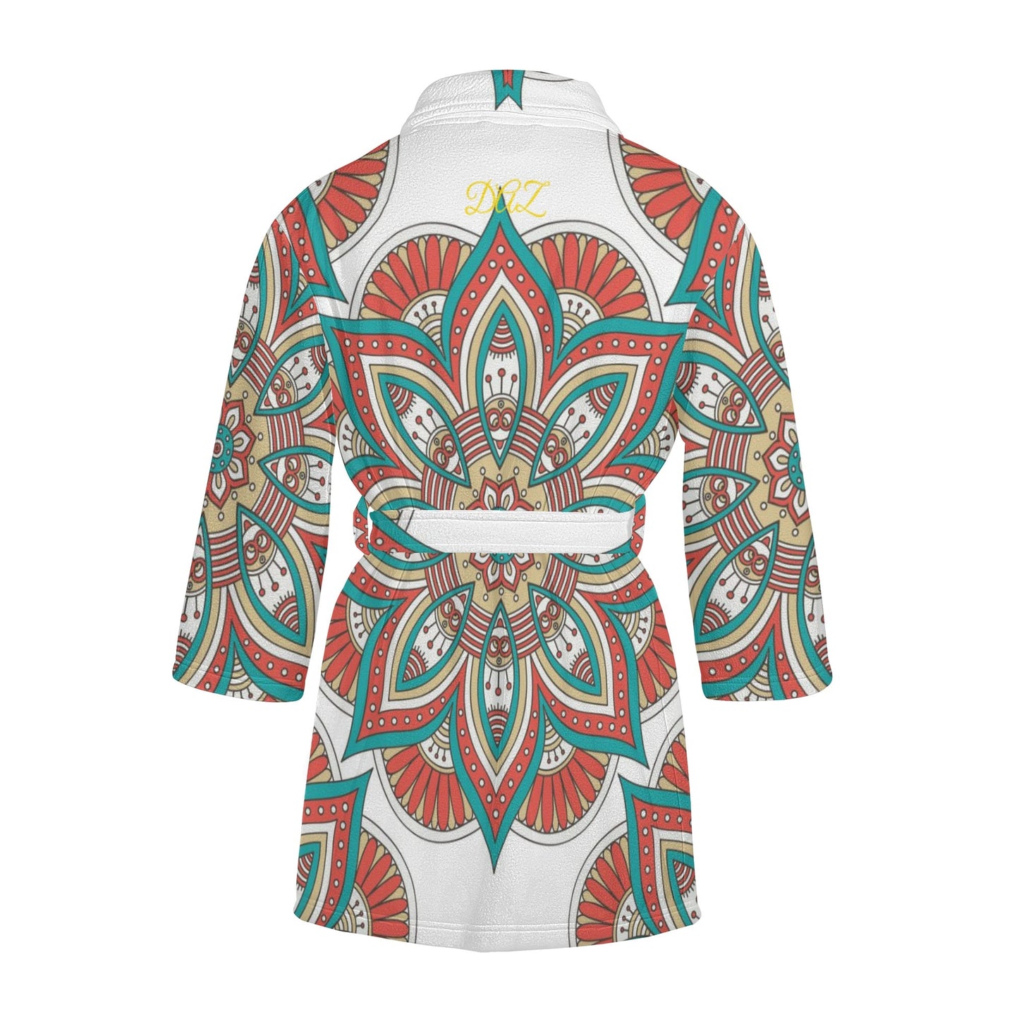 DAZ Luxury Women's Short Bathrobe