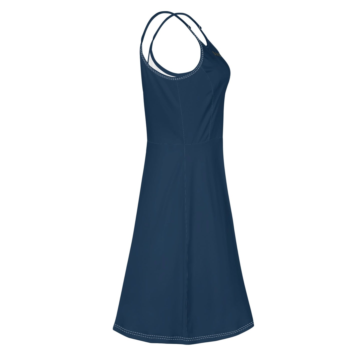 Vestido corto DAZ Luxury con tirantes finos ajustables para mujer