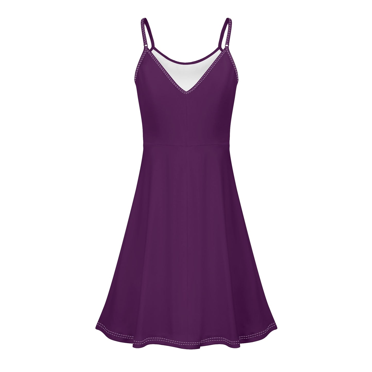 Vestido corto DAZ Luxury con tirantes finos ajustables para mujer