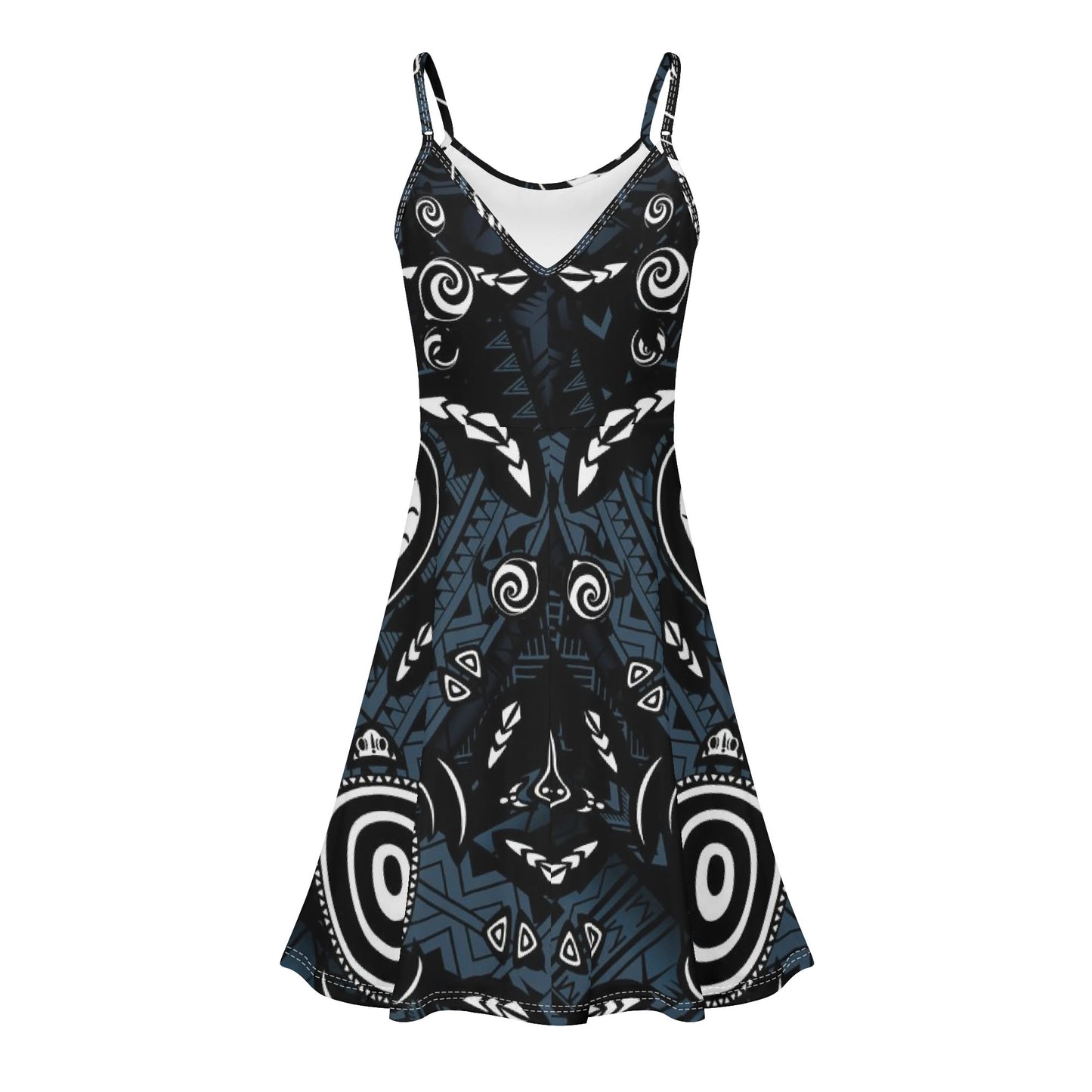 Vestido corto DAZ Luxury con tirantes finos ajustables para mujer