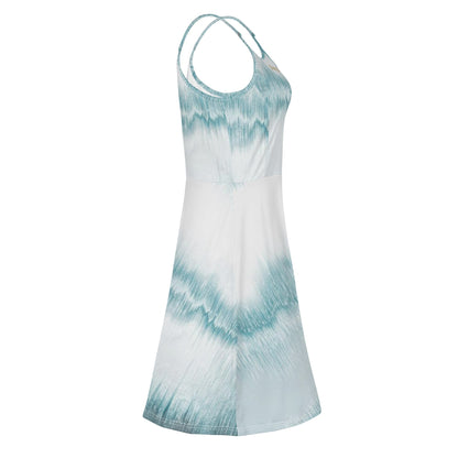 Vestido corto DAZ Luxury con tirantes finos ajustables para mujer
