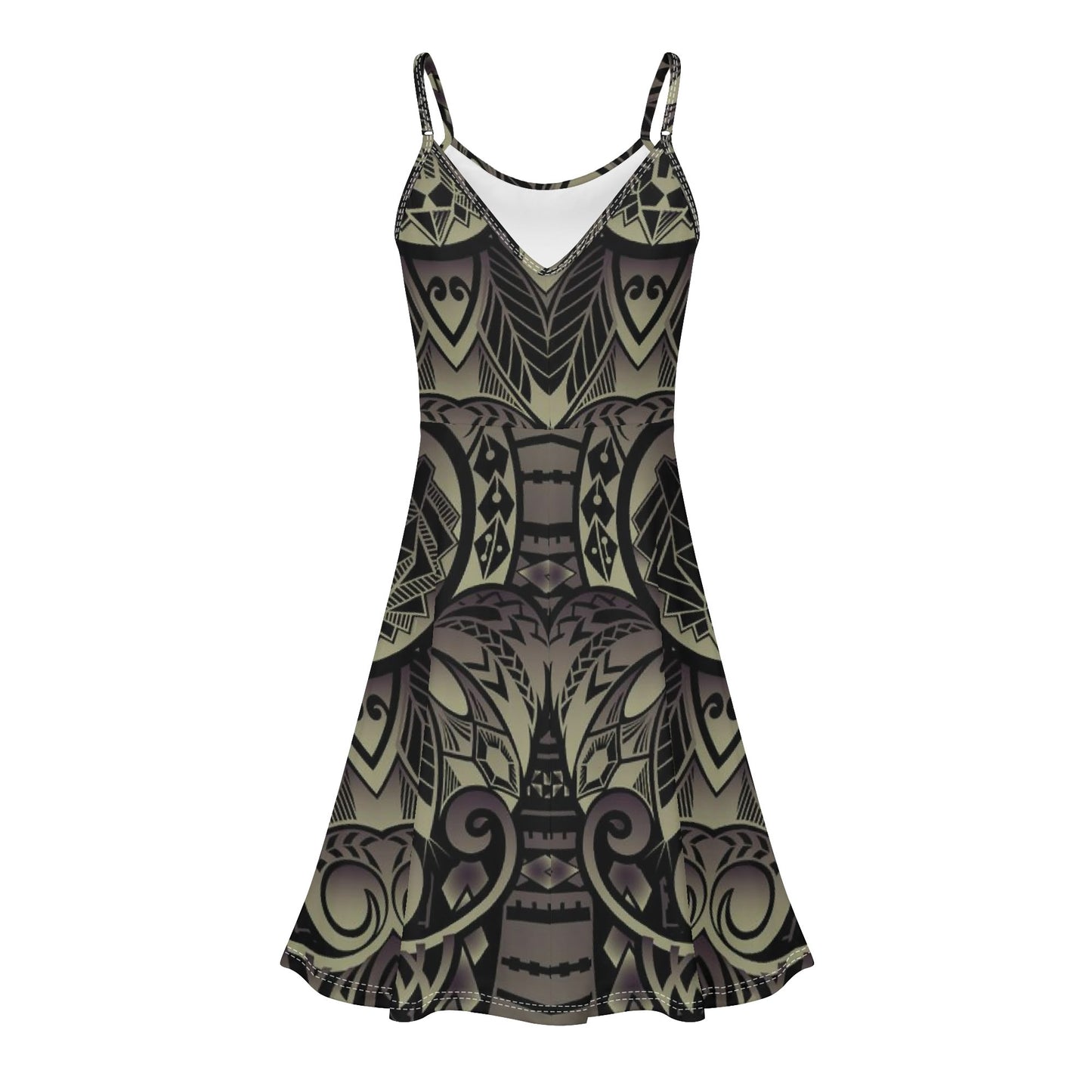 Vestido corto DAZ Luxury con tirantes finos ajustables para mujer