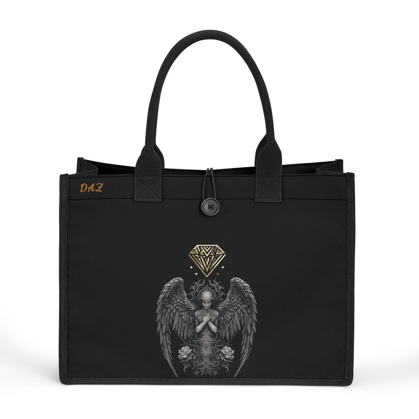 Bolso de lona premium DAZ con estampado integral (3 capas)