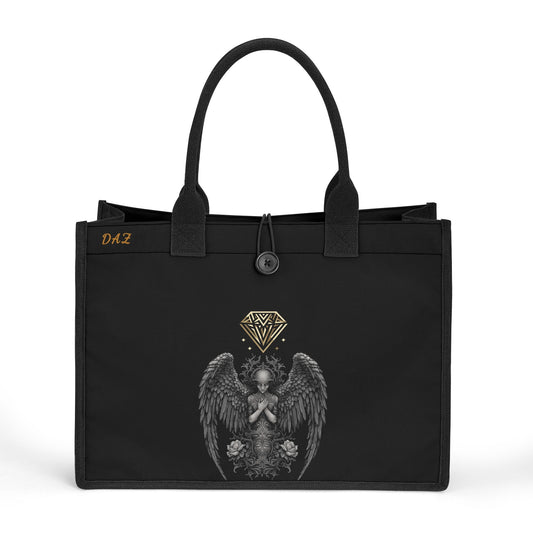 Bolso de lona premium DAZ con estampado integral (3 capas)