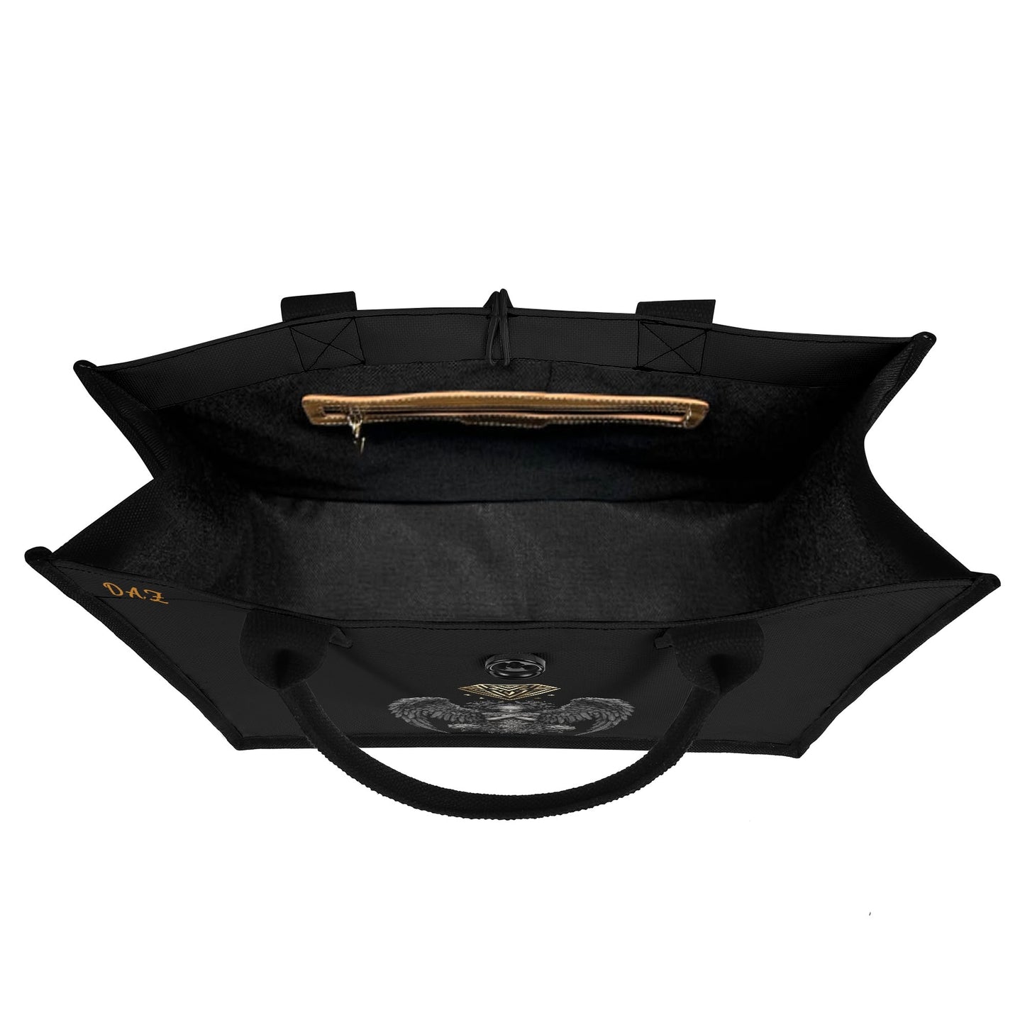 Bolso de lona premium DAZ con estampado integral (3 capas)