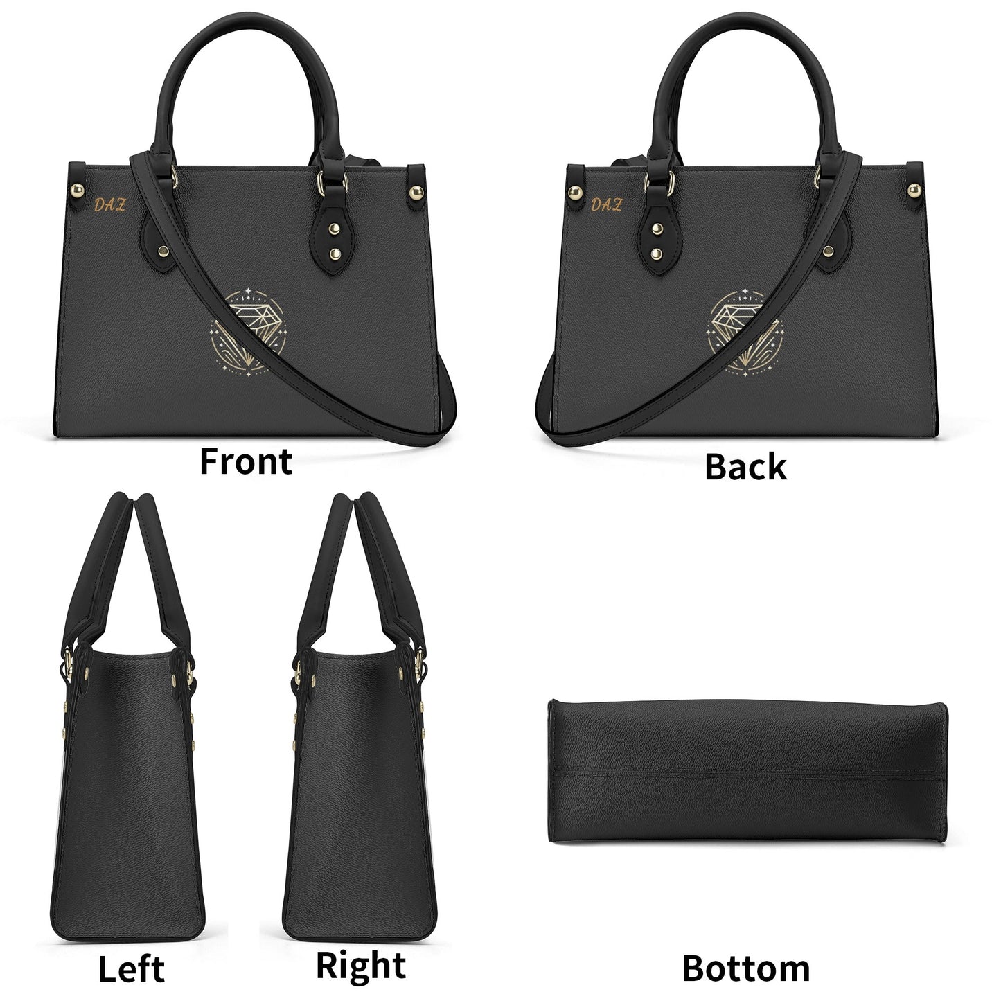 Bolso de mano DAZ Luxury con correa para el hombro