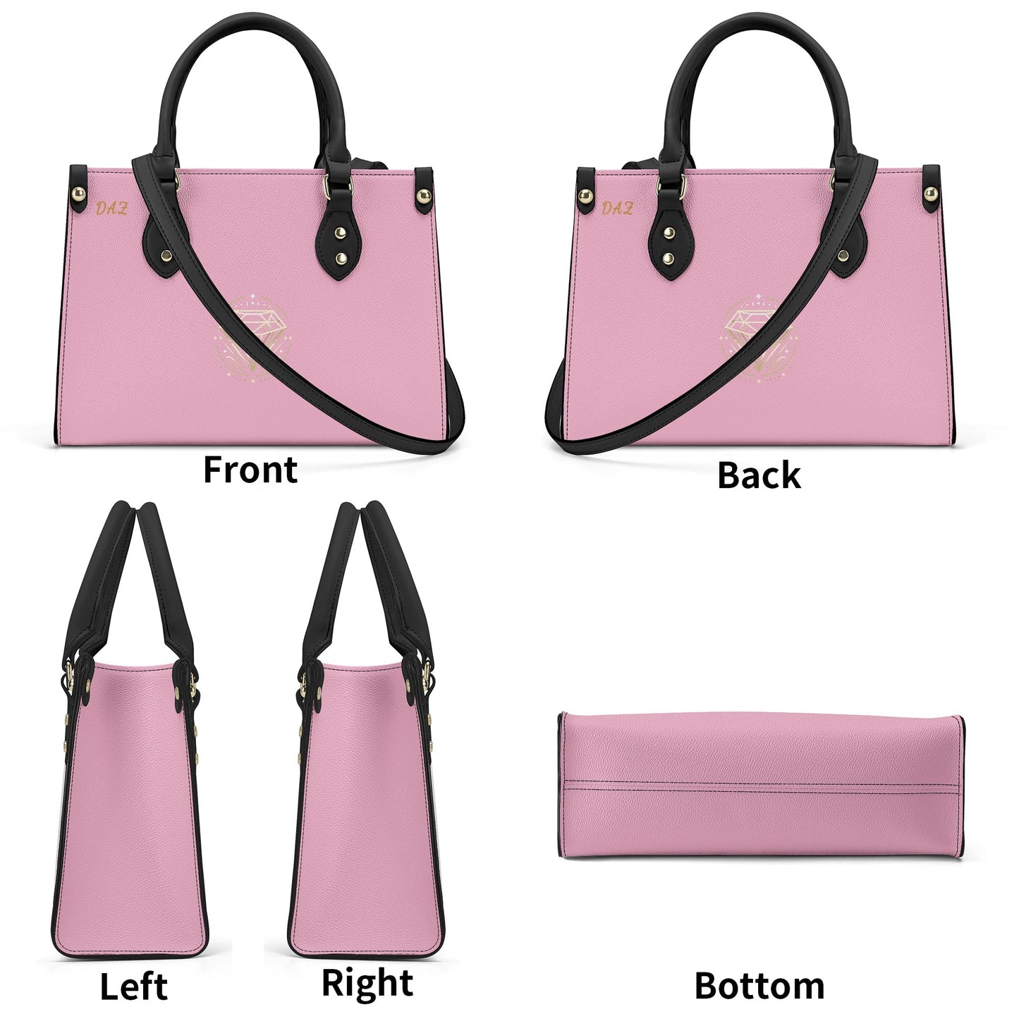 Bolso de mano DAZ Luxury con correa para el hombro