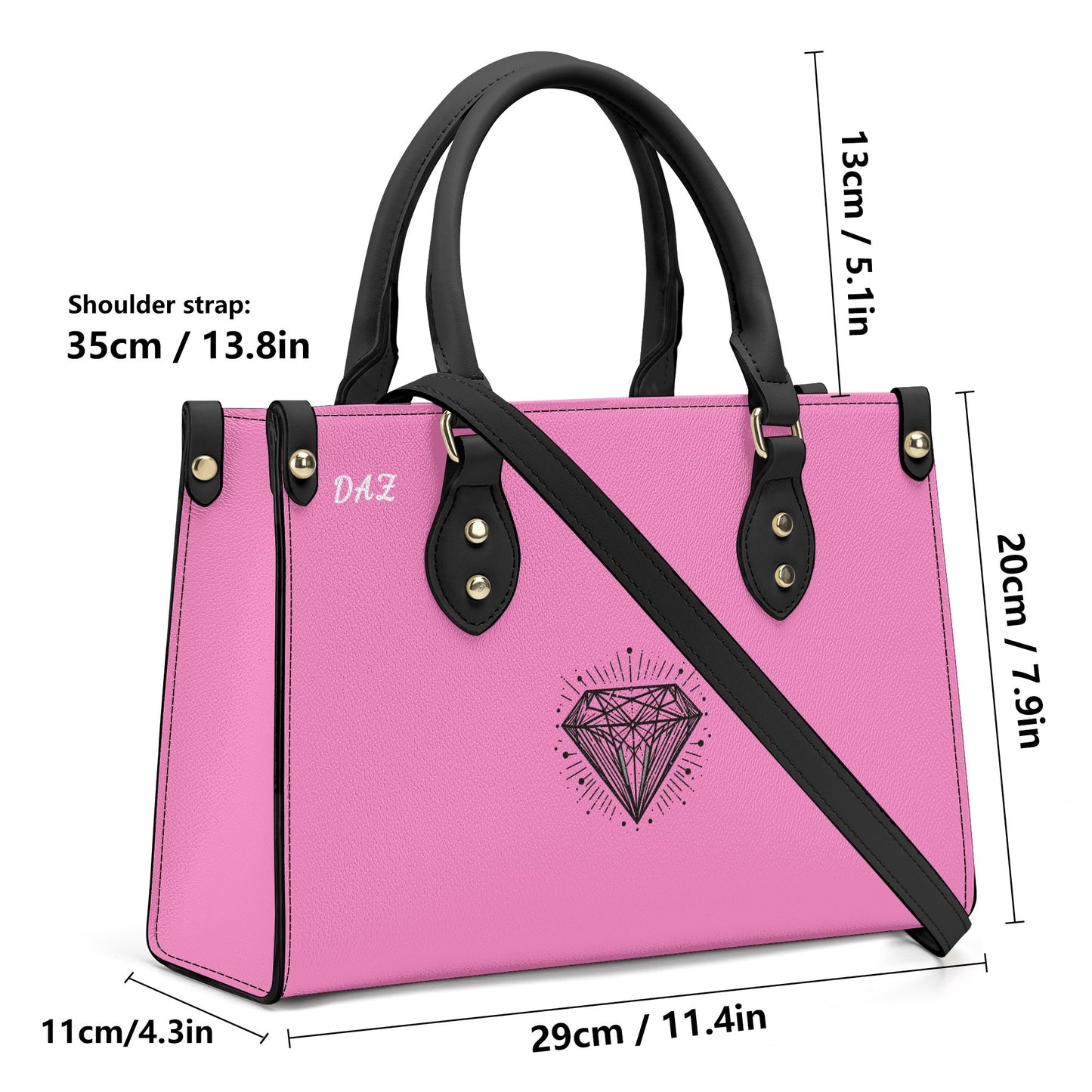 Bolso de mano DAZ Luxury con correa para el hombro