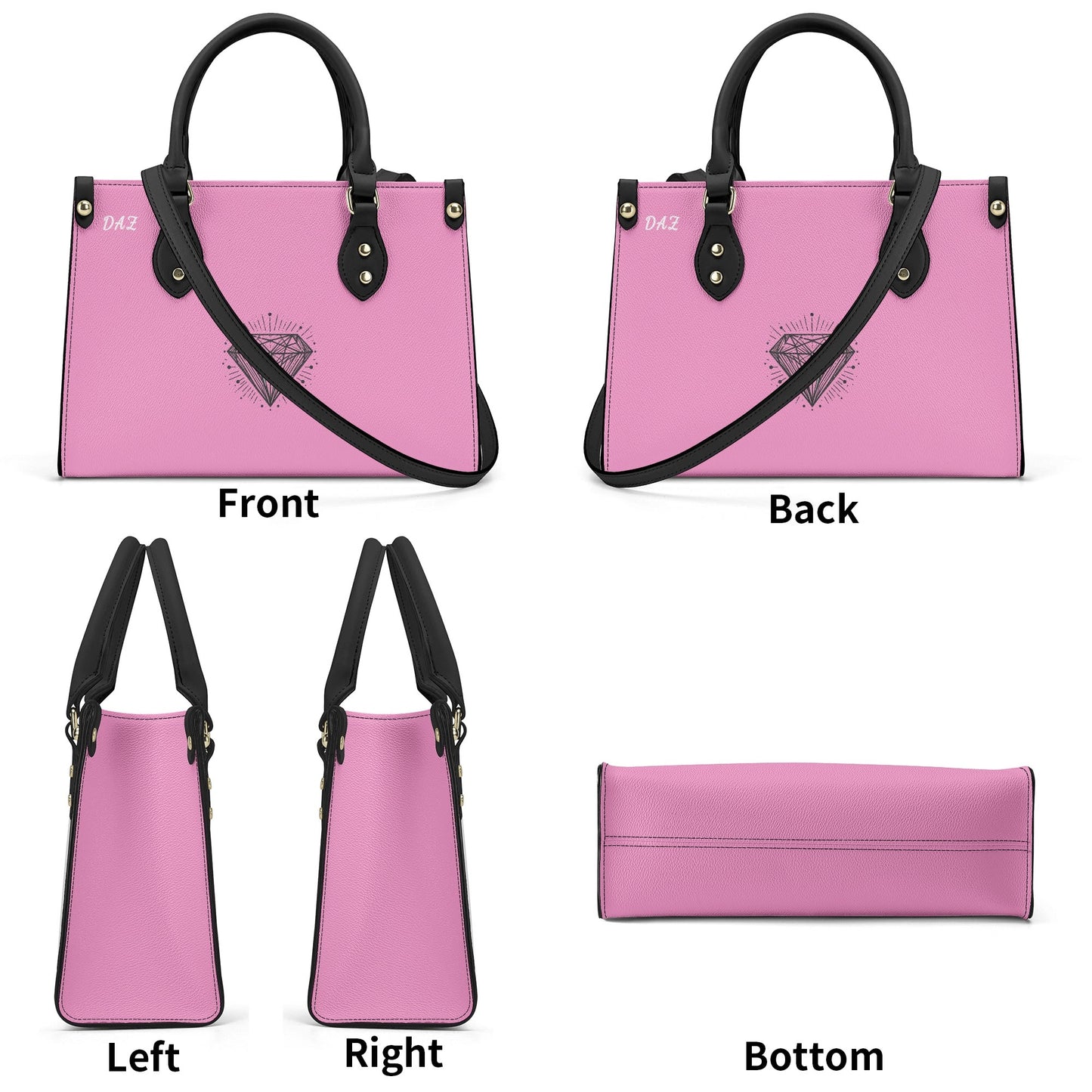 Bolso de mano DAZ Luxury con correa para el hombro