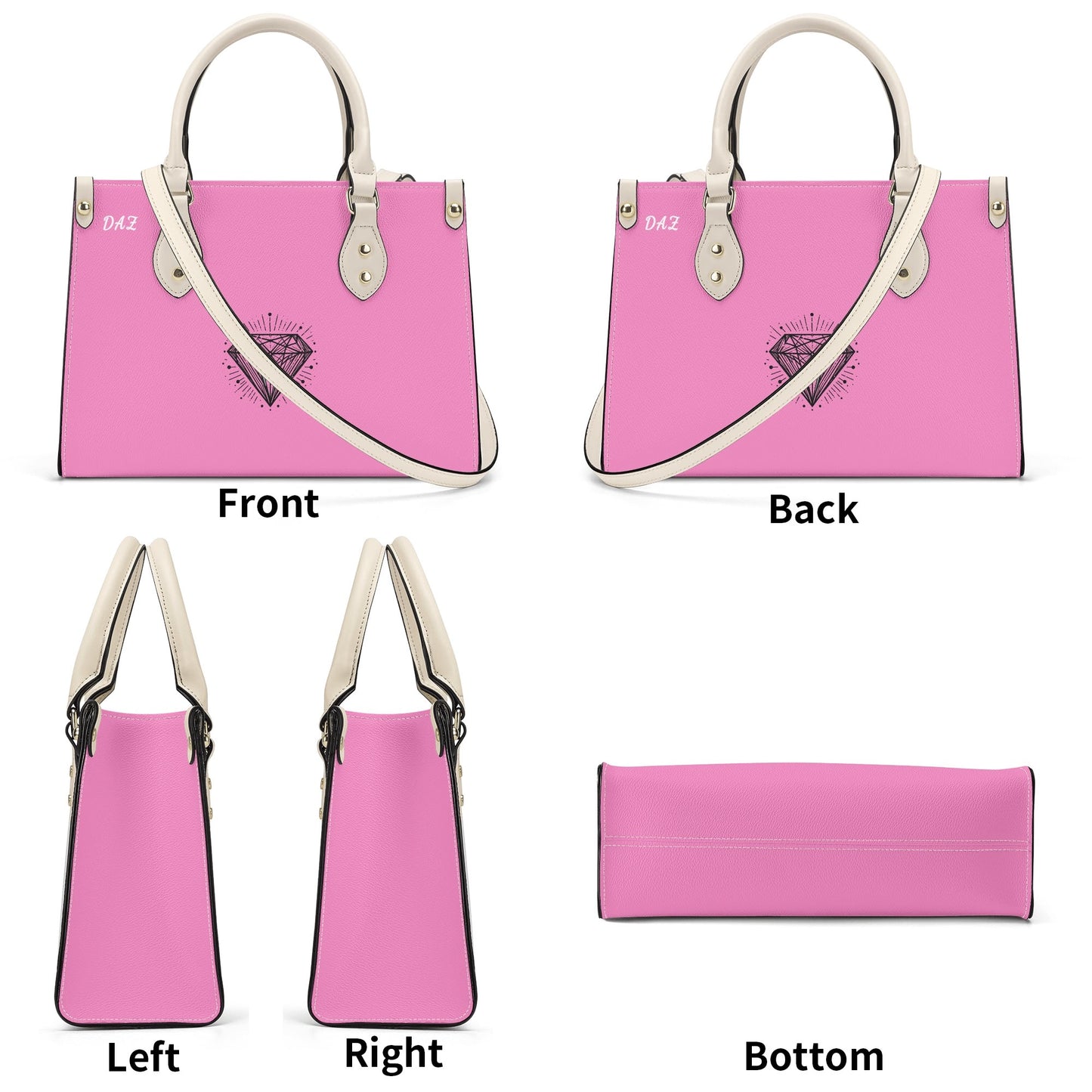 Bolso de mano DAZ Luxury con correa para el hombro