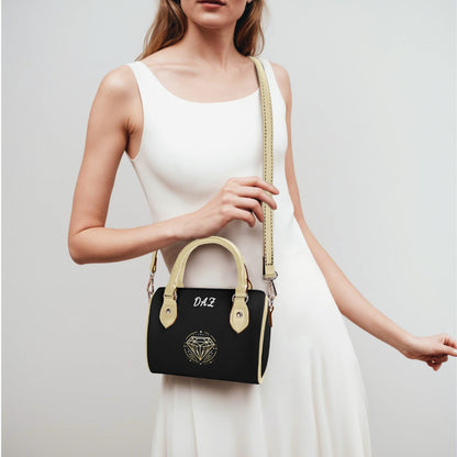 Bolso bandolera Boston pequeño de cuero DAZ Luxury