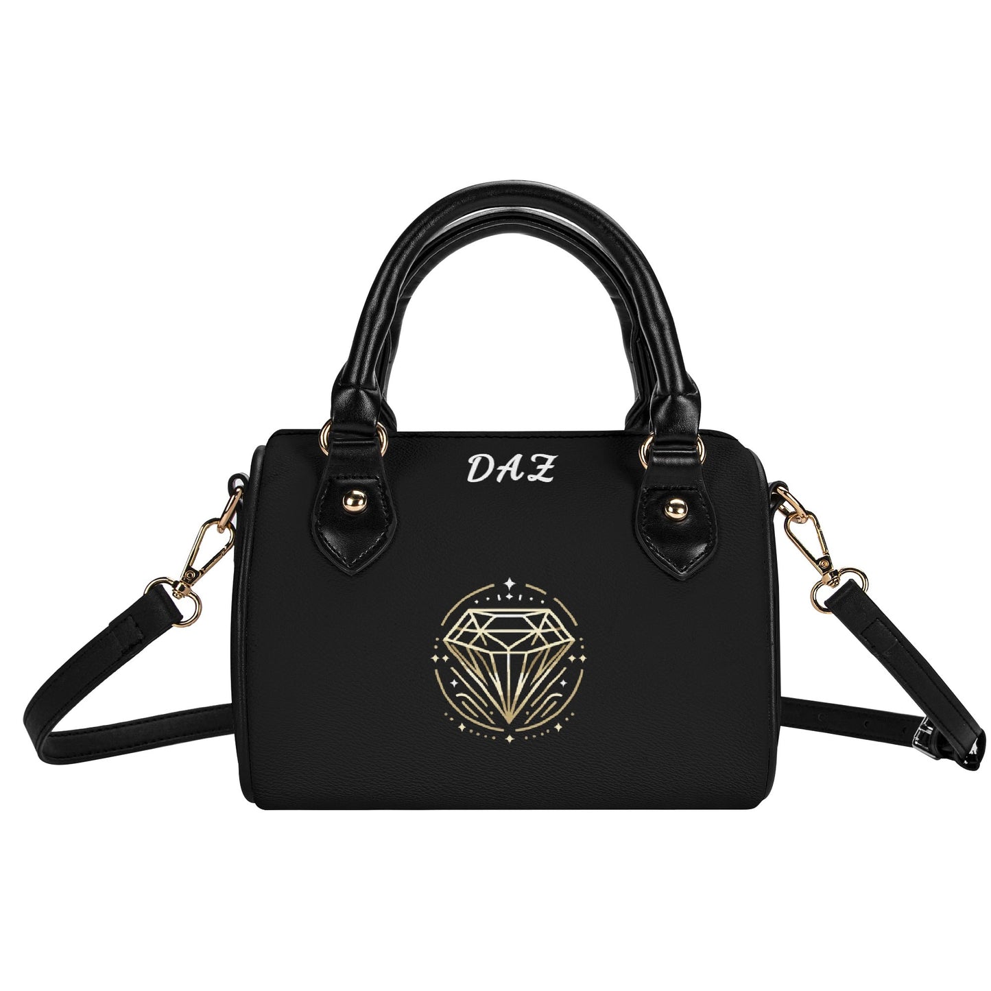 Bolso bandolera Boston pequeño de cuero DAZ Luxury
