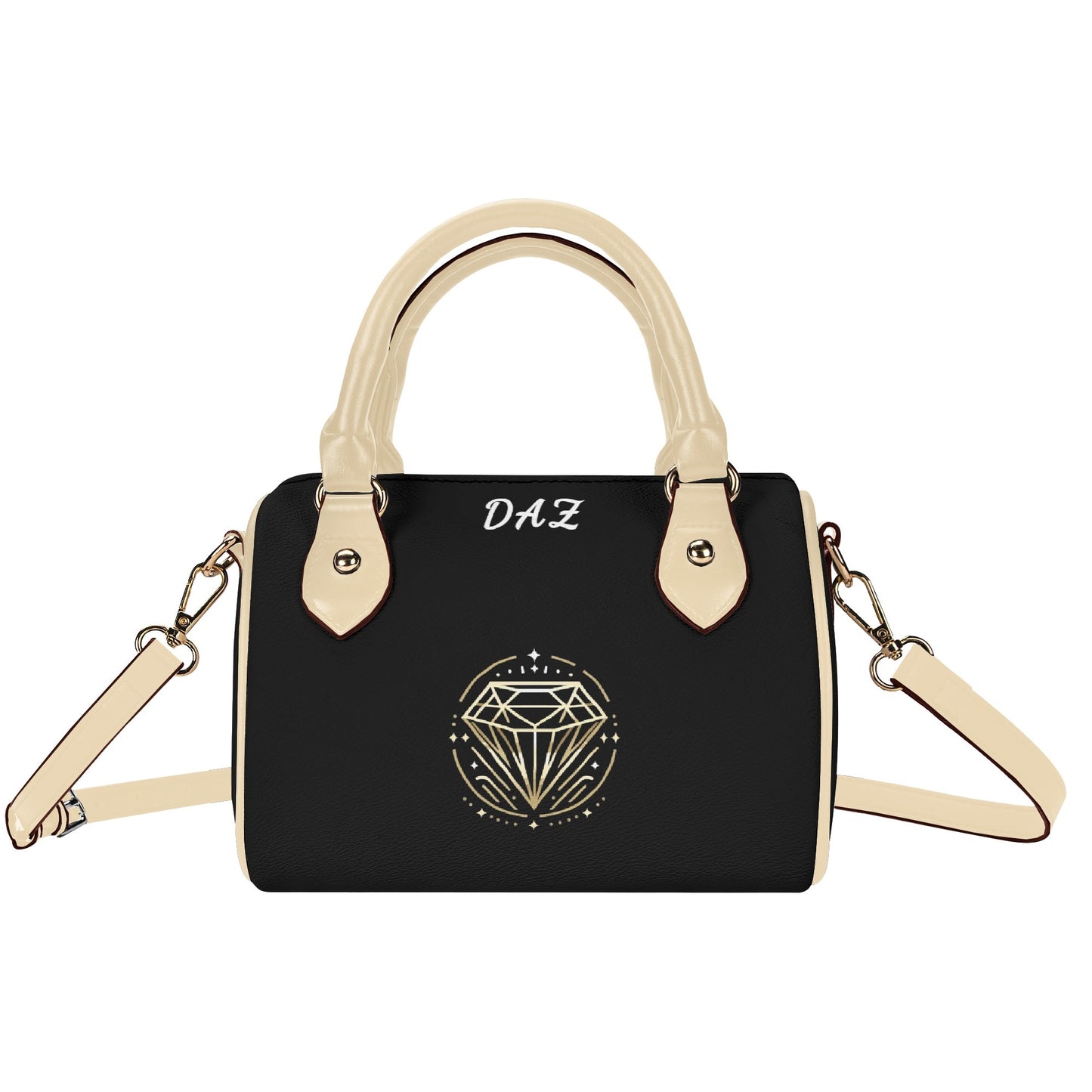 Bolso bandolera Boston pequeño de cuero DAZ Luxury