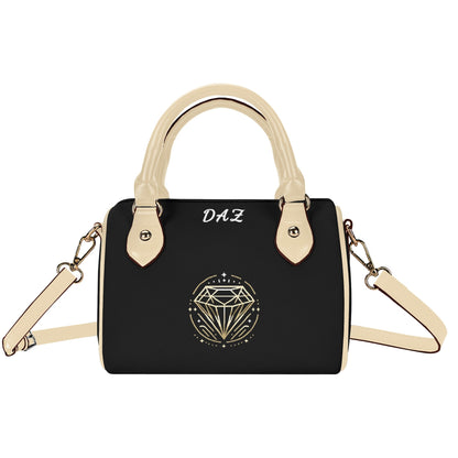 Bolso bandolera Boston pequeño de cuero DAZ Luxury