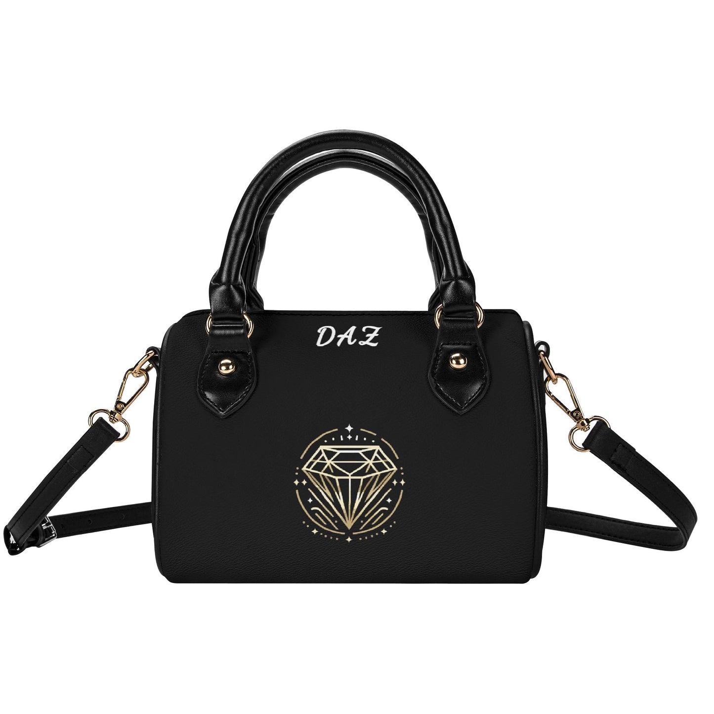 Bolso bandolera Boston pequeño de cuero DAZ Luxury