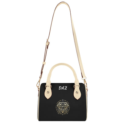 Bolso bandolera Boston pequeño de cuero DAZ Luxury