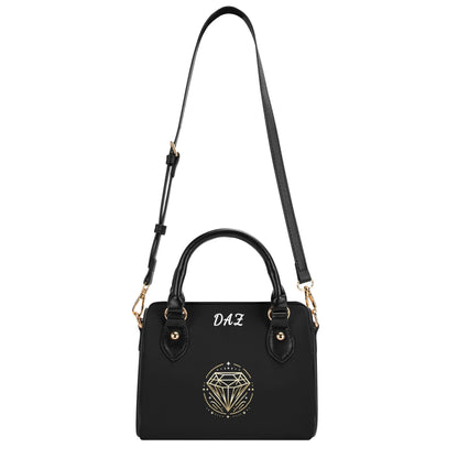 Bolso bandolera Boston pequeño de cuero DAZ Luxury