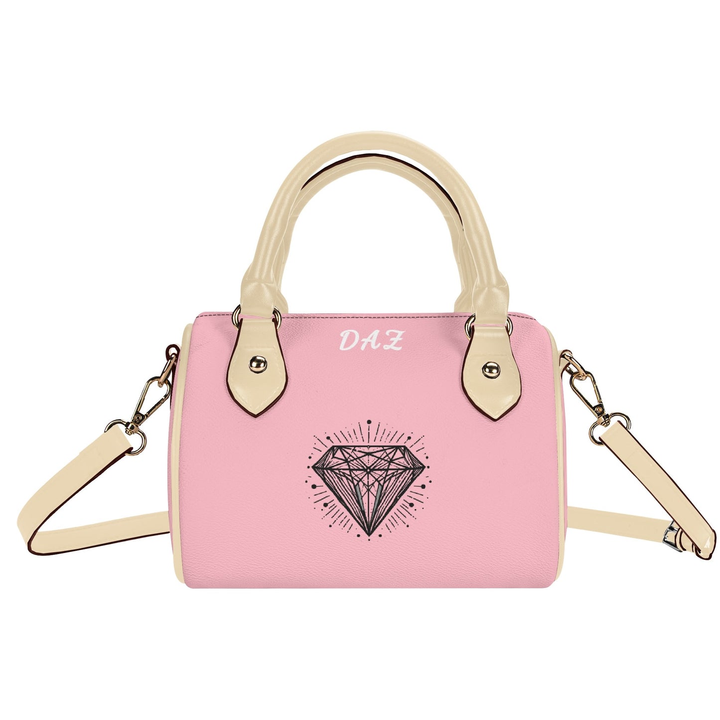Bolso bandolera Boston pequeño de cuero DAZ Luxury