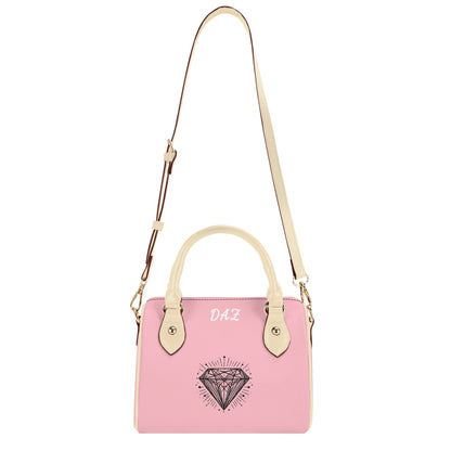 Bolso bandolera Boston pequeño de cuero DAZ Luxury