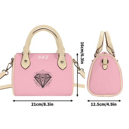 Bolso bandolera Boston pequeño de cuero DAZ Luxury