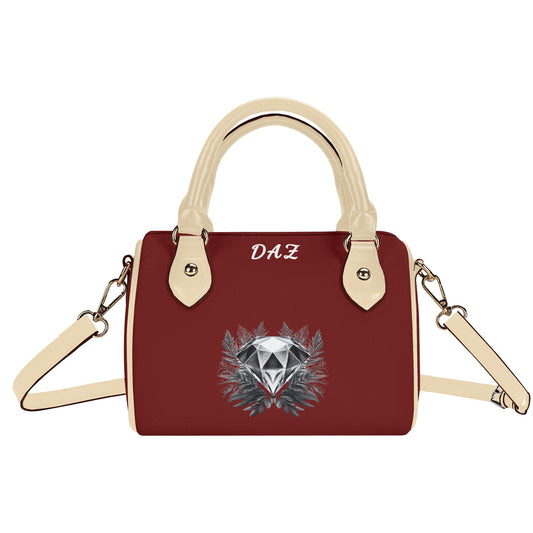 Bolso bandolera Boston pequeño de cuero DAZ Luxury