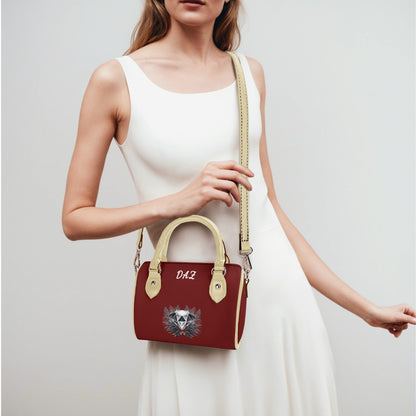 Bolso bandolera Boston pequeño de cuero DAZ Luxury