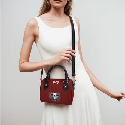 Bolso bandolera Boston pequeño de cuero DAZ Luxury