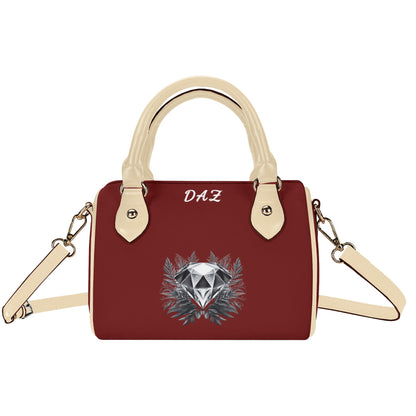 Bolso bandolera Boston pequeño de cuero DAZ Luxury