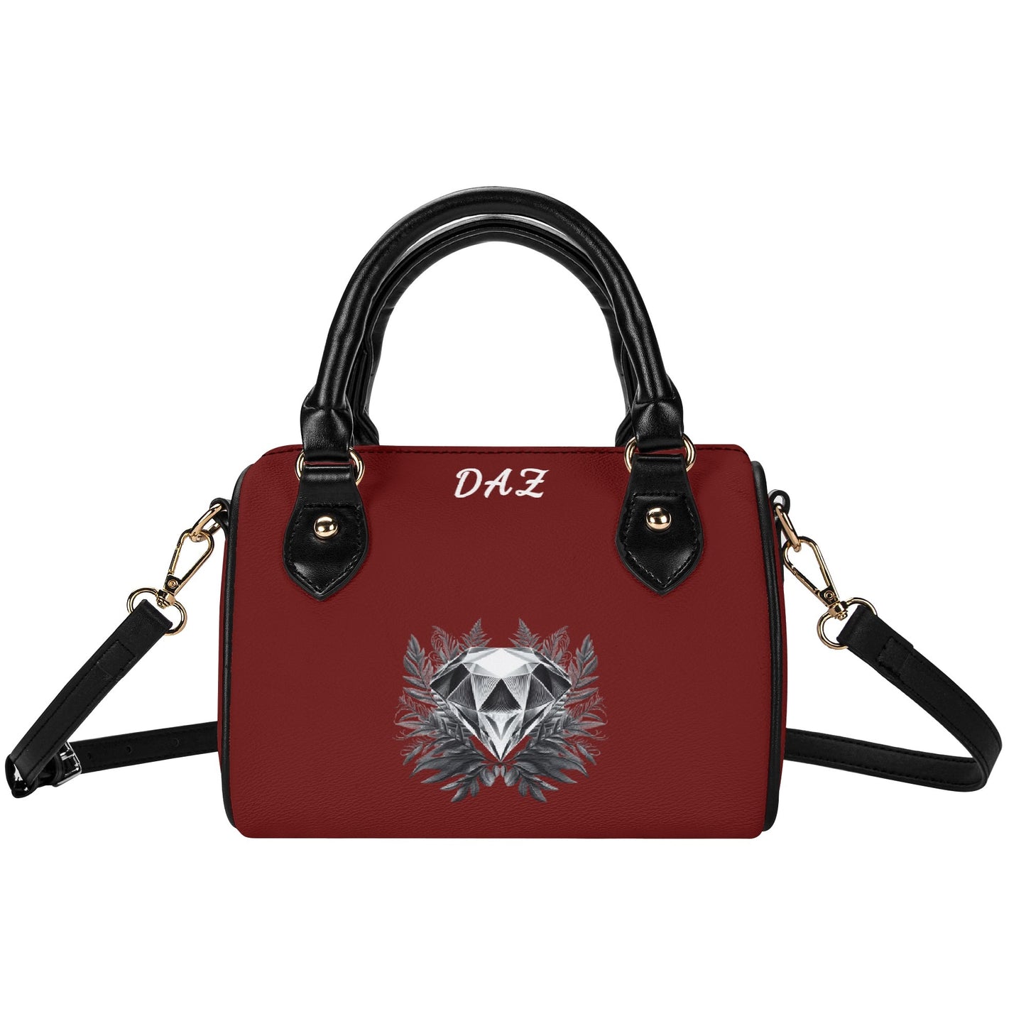 Bolso bandolera Boston pequeño de cuero DAZ Luxury