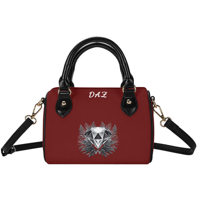 Bolso bandolera Boston pequeño de cuero DAZ Luxury