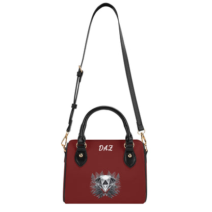 Bolso bandolera Boston pequeño de cuero DAZ Luxury