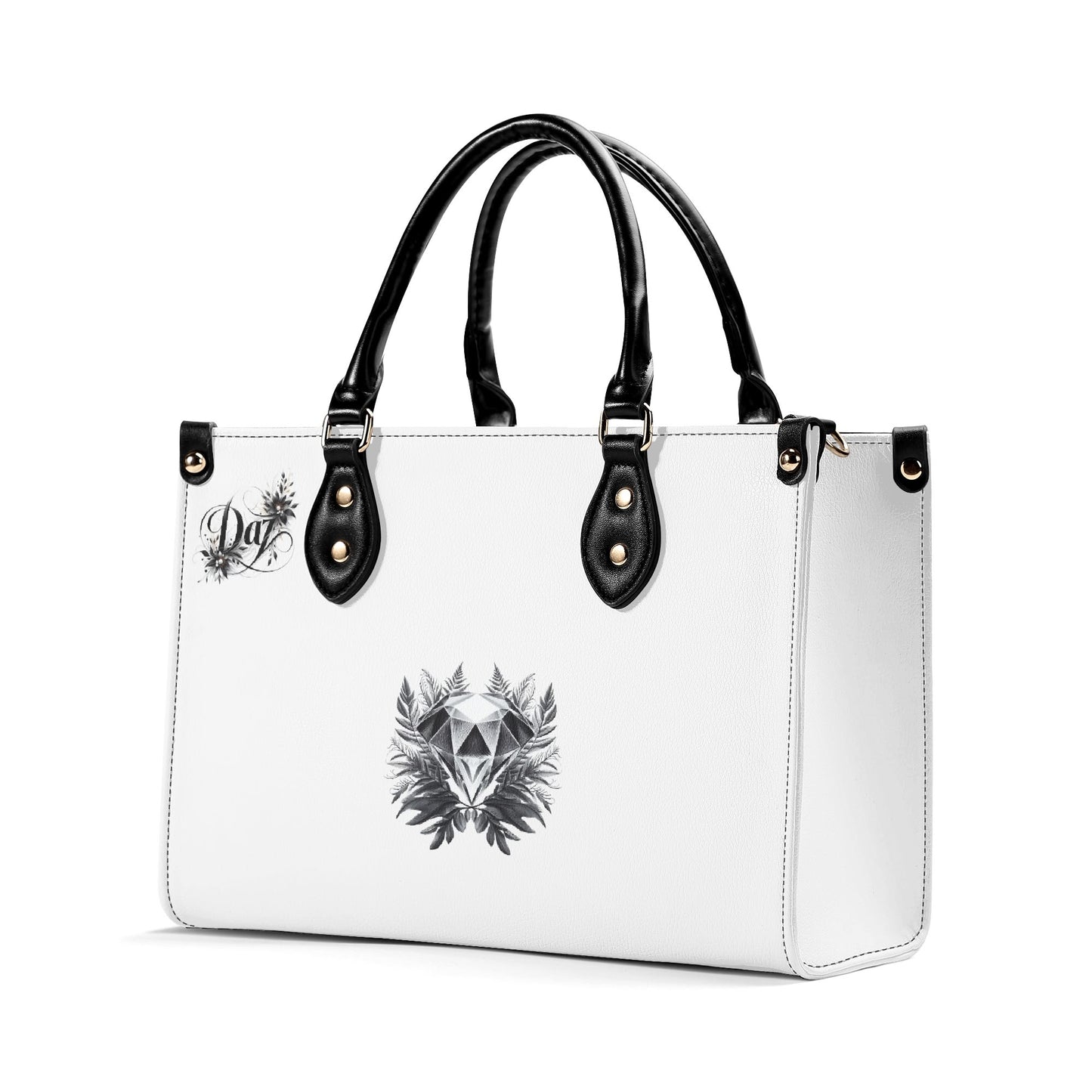 Bolso de mano de cuero sintético DAZ Luxury