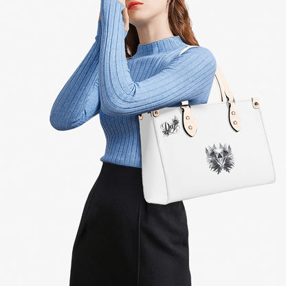 Bolso de mano de cuero sintético DAZ Luxury