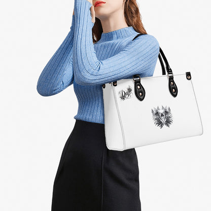 Bolso de mano de cuero sintético DAZ Luxury