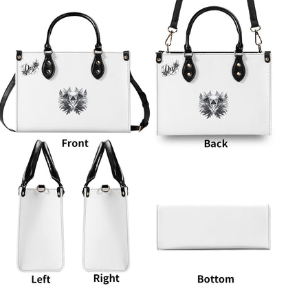 Bolso de mano de cuero sintético DAZ Luxury