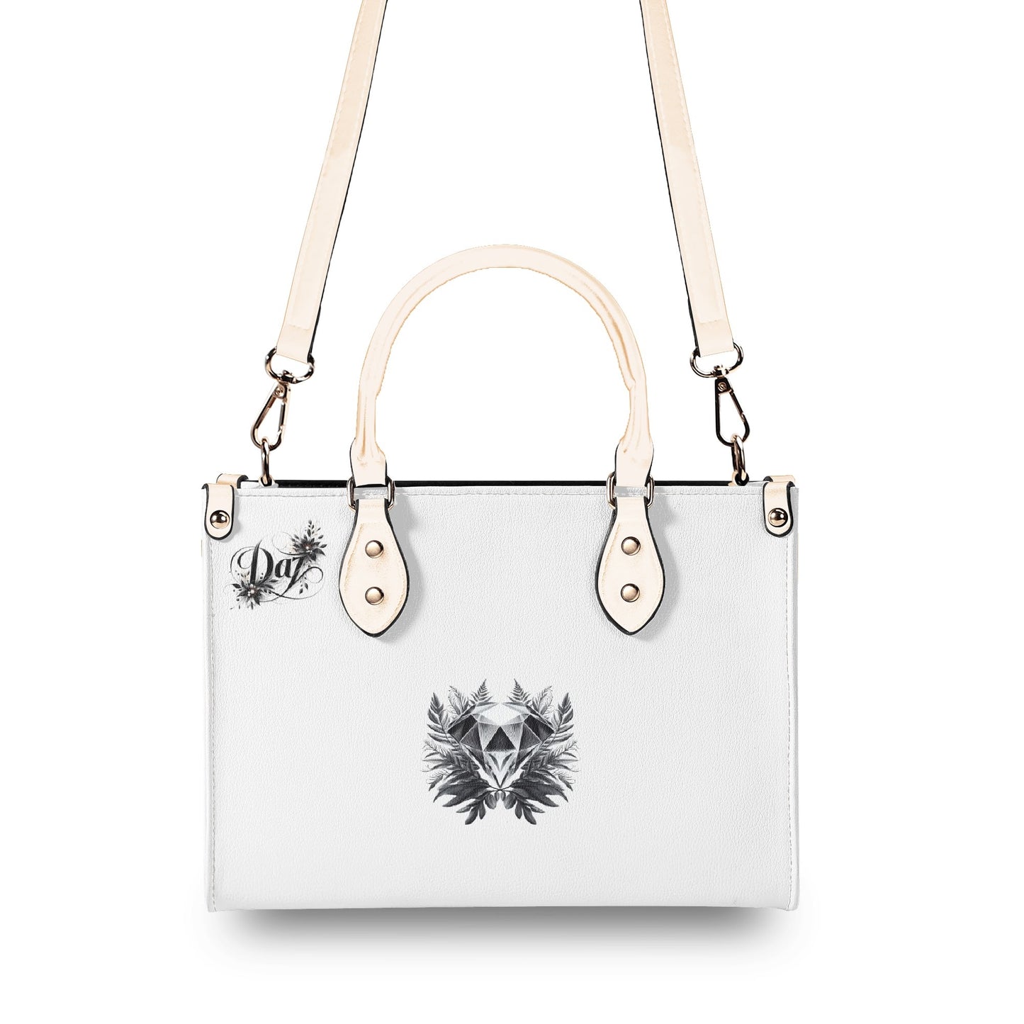 Bolso de mano de cuero sintético DAZ Luxury