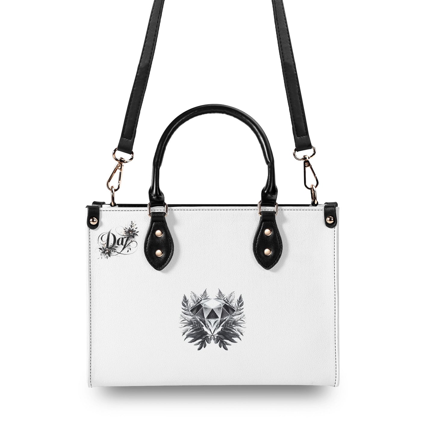 Bolso de mano de cuero sintético DAZ Luxury
